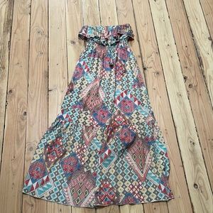 Cute strapless maxi!